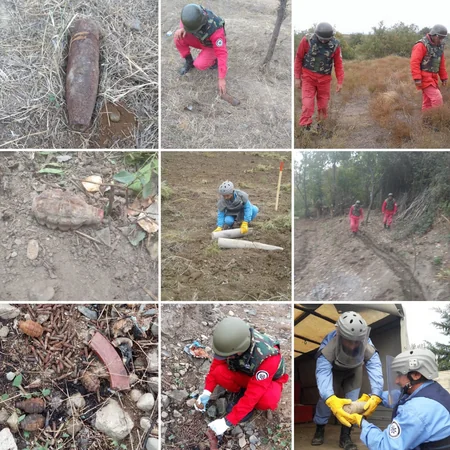 Ötən ay Azərbaycanda 341 ədəd partlamamış hərbi sursat tapılıb