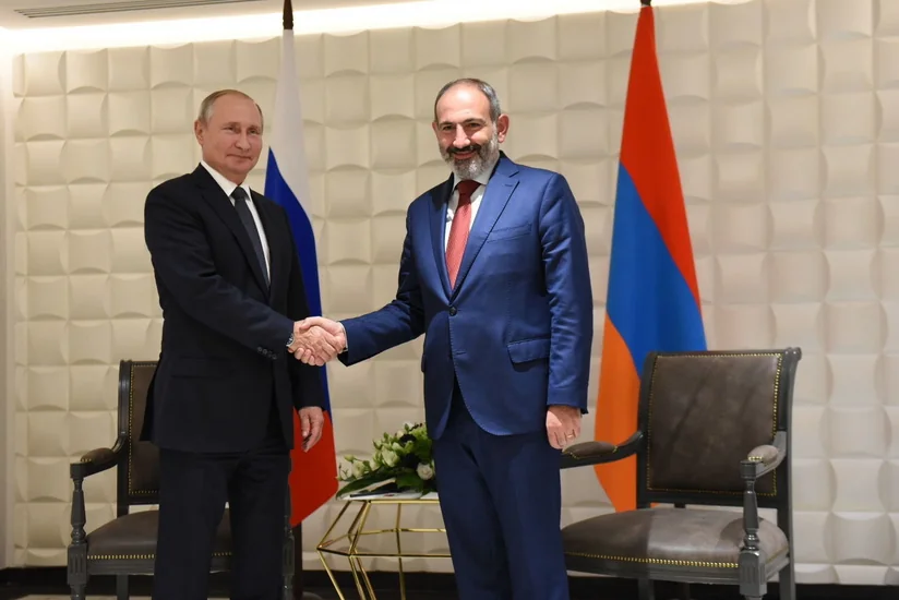 Путин и Пашинян начали переговоры в Москве