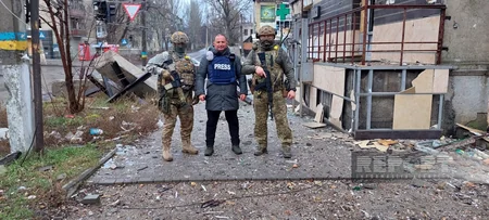 Репортаж из украинского города Бахмут