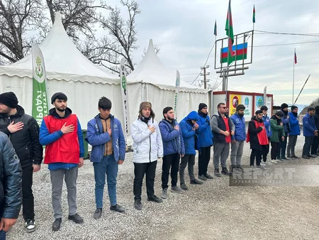 Protest on Khankandi-Lachin road going on for 119 days