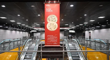 В Салониках открылось метро, ставшее музеем под землей
