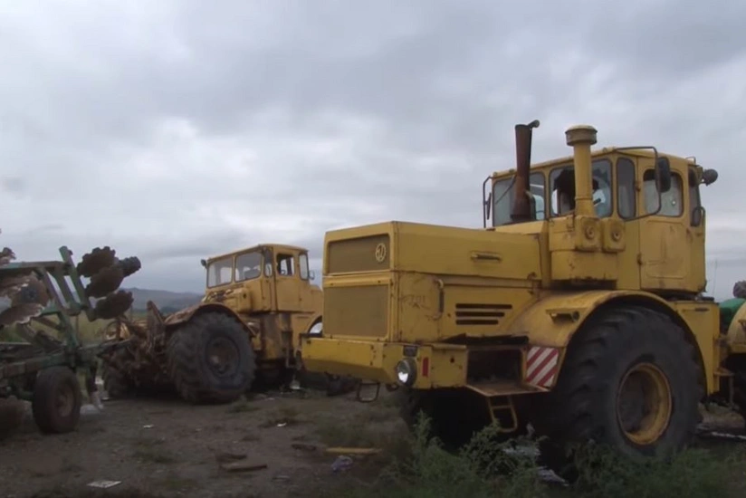 Footage of Shukurbayli village liberated from occupation