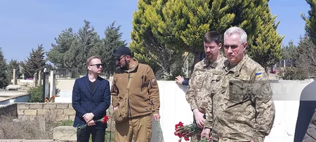 Ukraynada vəfat edən jurnalist İdrak Camalbəyli dəfn olunub