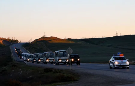 Field exit of cadets of Azerbaijan High Military School starts