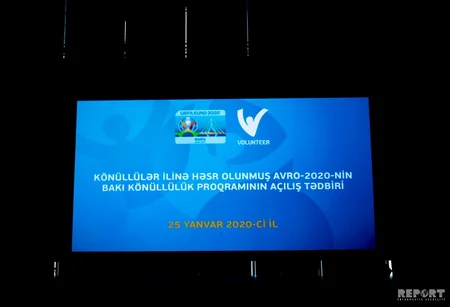 Avro-2020 könüllüləri üçün xüsusi gecə təşkil olunub - FOTO