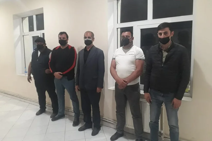 İşğaldan azad olunmuş ərazilərə keçməyə cəhd göstərən 5 nəfər saxlanılıb