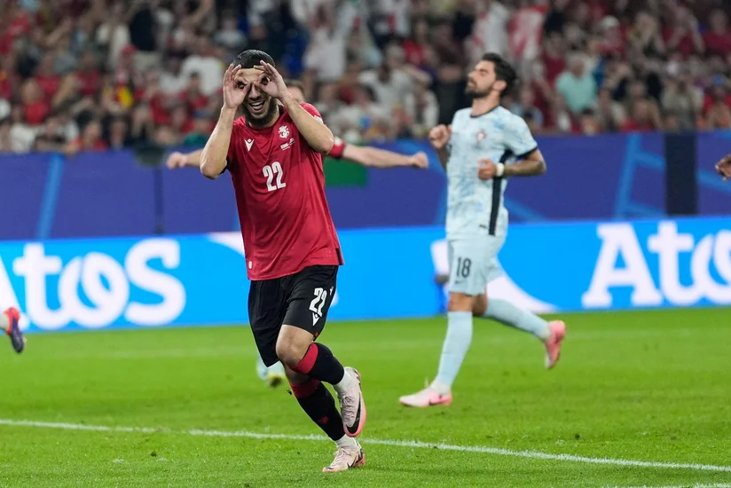 Gürcüstan millisinin üzvü Avropa çempionatlarının tarixinə düşüb