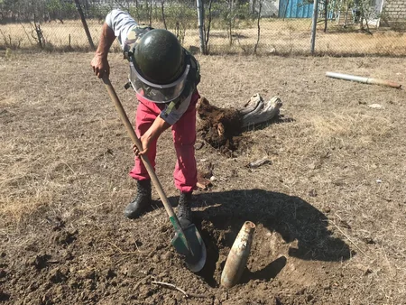 Ağstafada 29 ədəd “Qrad” raketi aşkar olunub