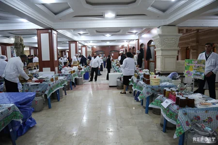 Bakıda bal yarmarkası - FOTOREPORTAJ