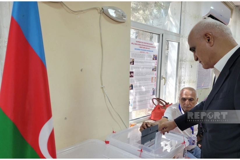 Baş nazirin müavini Şahin Mustafayev səs verib