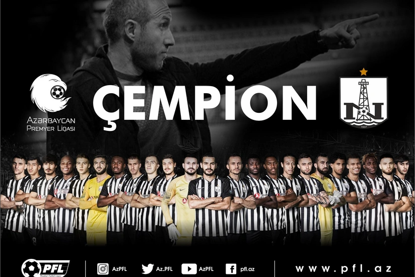 Neftçi 9 qat Azərbaycan çempionu oldu - YENİLƏNİB-2