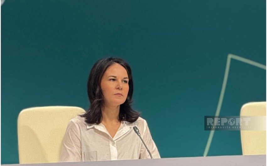 Annalena Berbok: İqlim maliyyələşdirilməsi emissiyalar azaldılmadan işləmir