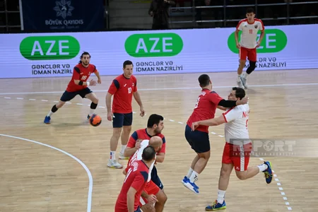 Azərbaycanın həndbol millisi Bakıda keçirilən təsnifat turnirinə qələbə ilə başlayıb