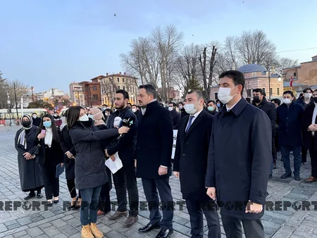 Türkiyəli gənclər Xocalıya ədalət tələb edir