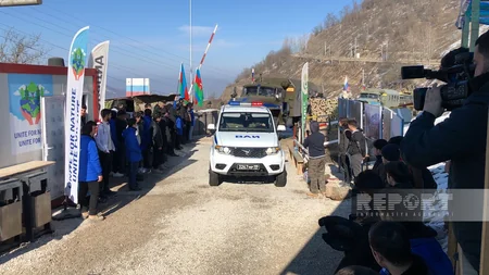 Bu gün Xankəndi-Laçın yolunda sülhməramlıların 36 avtomobili maneəsiz keçib - VİDEO - YENİLƏNİB-10