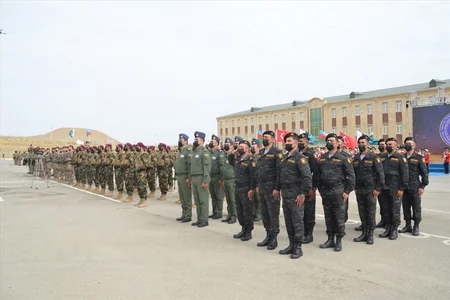Footage from opening of Azerbaijan, Turkey, Pakistan special forces' exercises