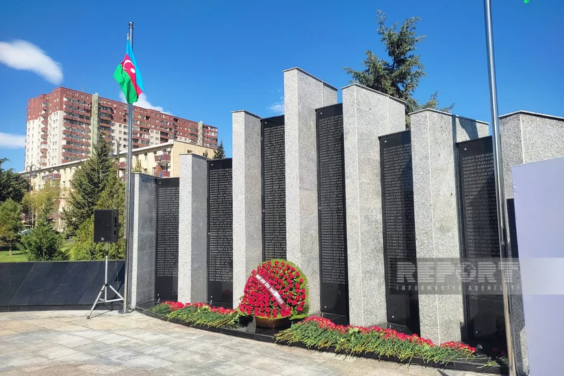 Bakıda 301 şəhidin ad-soyadı həkk olunan Memorial Kompleks ucaldılıb
