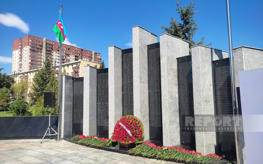 Bakıda 301 şəhidin ad-soyadı həkk olunan Memorial Kompleks ucaldılıb