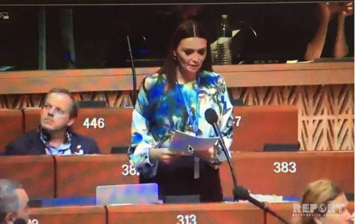 Azərbaycanlı deputat AŞPA-da mədəni irsin məhv edilməsinə qarşı mübarizəyə dair konvensiyanın əhəmiyyətindən danışıb