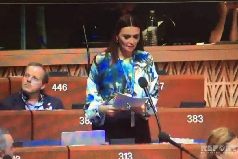 Azərbaycanlı deputat AŞPA-da mədəni irsin məhv edilməsinə qarşı mübarizəyə dair konvensiyanın əhəmiyyətindən danışıb