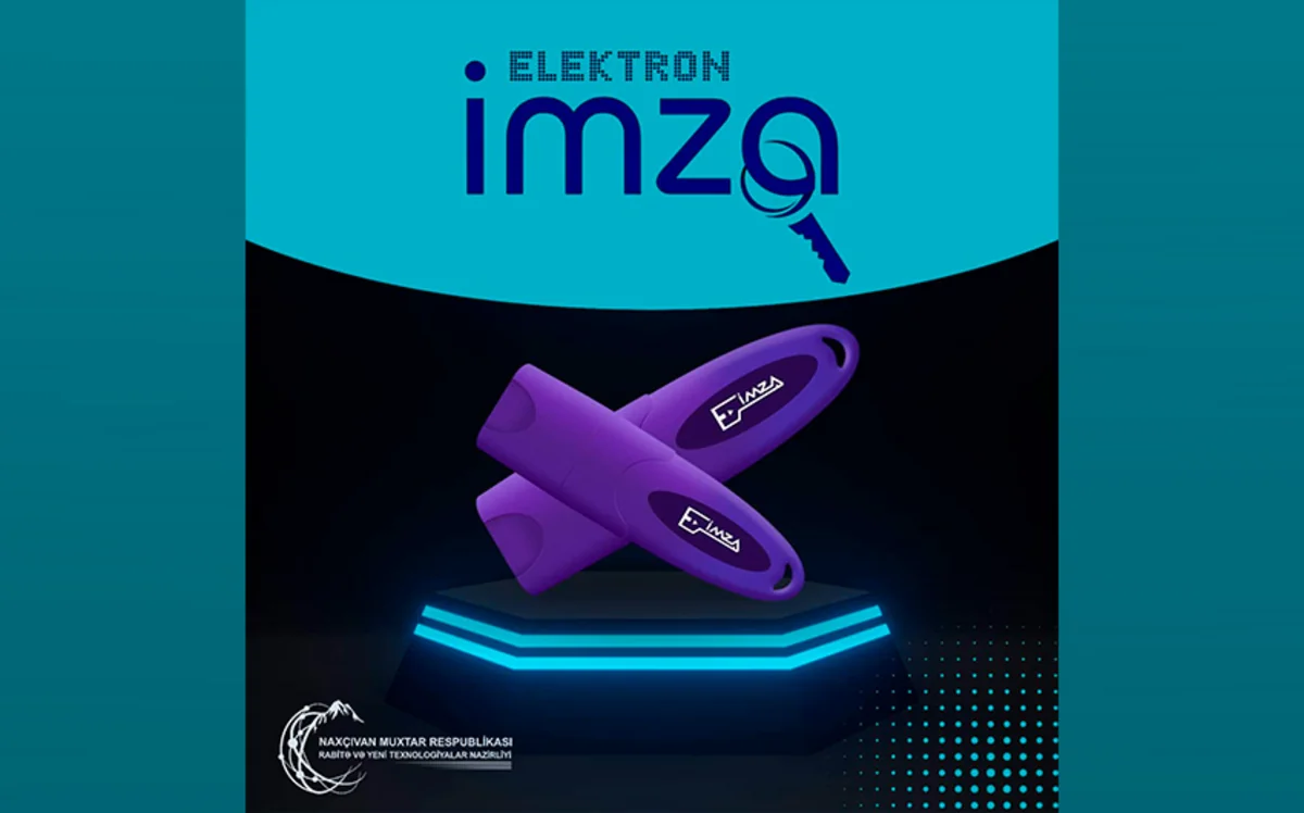 Ötən il Naxçıvanda 400-ə yaxın elektron imza sertifikatı verilib