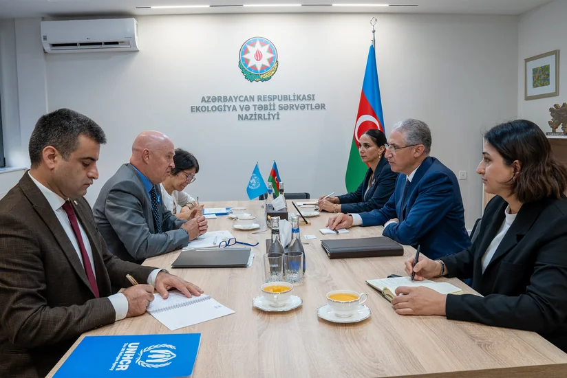 BMT-nin Qaçqınlar üzrə Ali Komissarının İqlim fəaliyyəti üzrə xüsusi məsləhətçisi ilə görüş keçirilib