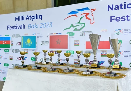 Milli Atçılıq Festivalında cıdır və yorğa yarışları keçirilib