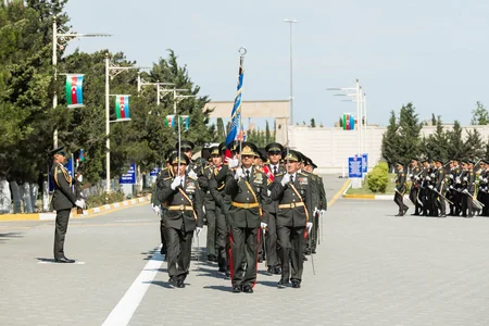 DİN-in Daxili Qoşunlarının Ali Hərbi Məktəbində növbəti buraxılış olub