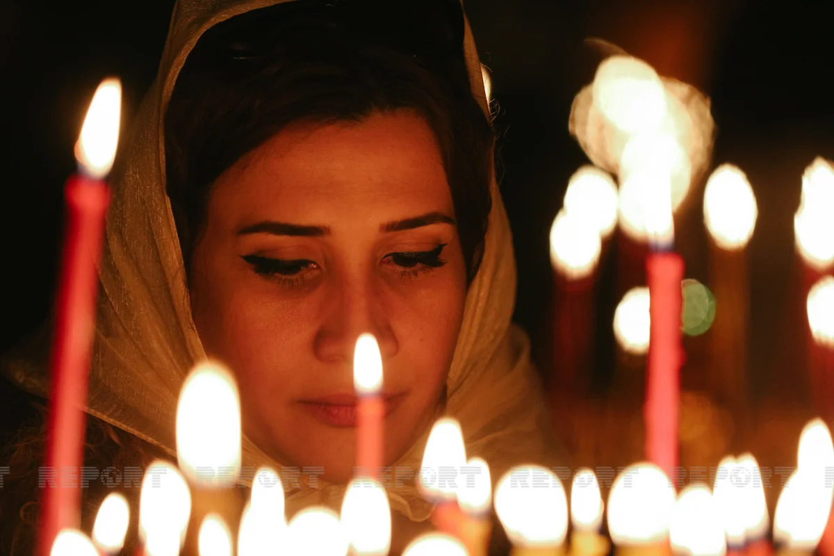 Православные Азербайджана отмечают Пасху