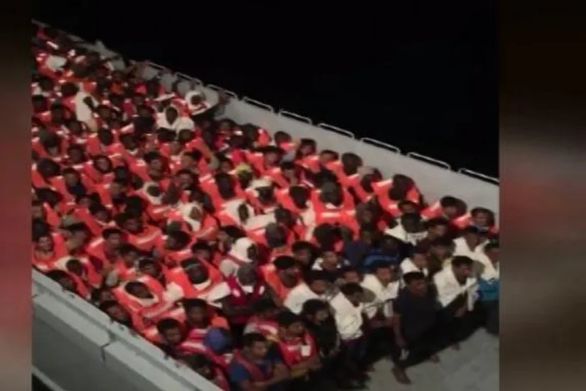 Türkiyə dənizçiləri 466 liviyalı qaçqını xilas edib