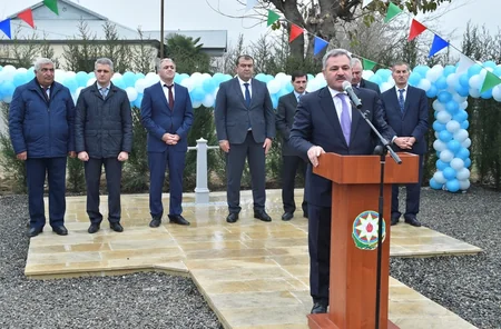 Tərtərin 11 kəndində yeni içməli su təchizatı infrastrukturu yaradılıb