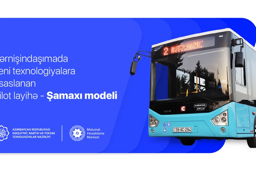 Şamaxıda nəqliyyatda nağdsız ödənişə dair pilot layihənin icrasına başlanılıb