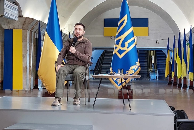 Zelenski: İlham Əliyev həmişə Ukraynanı dəstəkləyib və dəstəkləyir