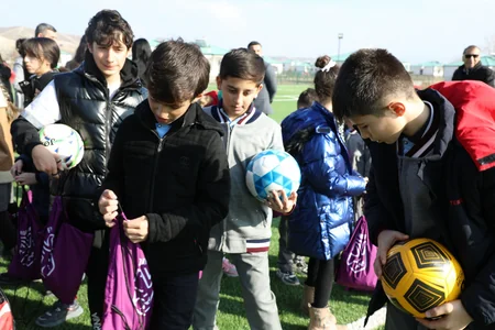Ağalı kəndində gənclərin idmana marağının artırılması məqsədilə tədbir keçirilib