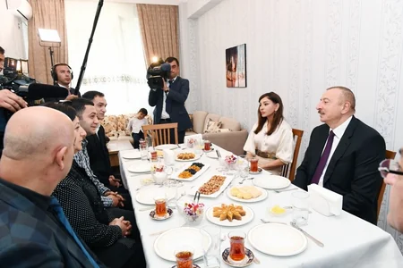 President Ilham Aliyev inaugurated Gobu Park-2 residential complex for IDPs in Garadagh district