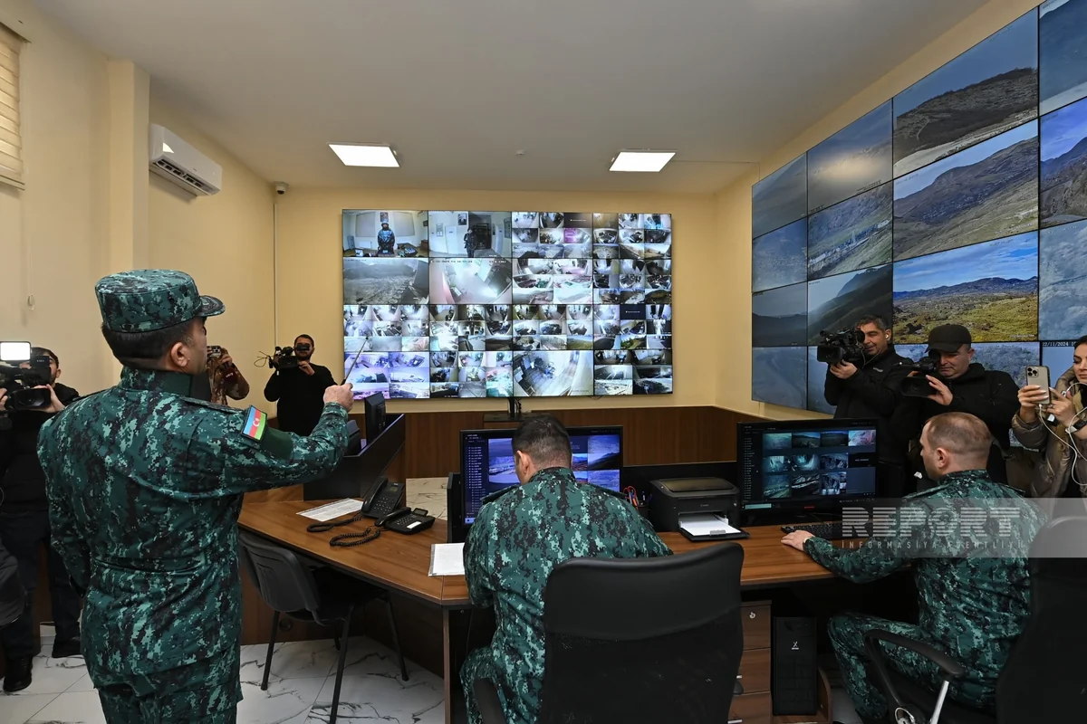 Qazaxın işğaldan azad olunan kəndləri kameralar vasitəsi ilə müşahidə olunur