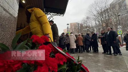 Moskvada 20 Yanvar şəhidlərinin xatirəsi anılıb