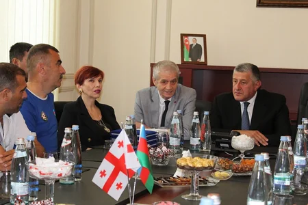 Azərbaycanın Gürcüstandakı səfirliyində Qarabağ qaziləri ilə görüş keçirilib