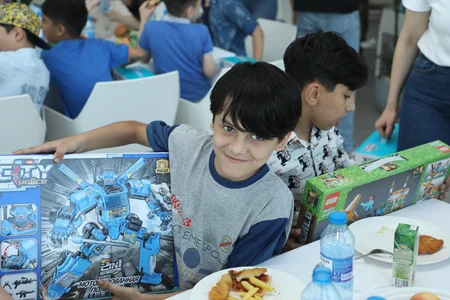 Heydər Əliyev Mərkəzinin parkında Uşaq festivalı keçirilib