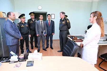 Ombudsman's Office reps visit Main Clinical Hospital in Azerbaijan