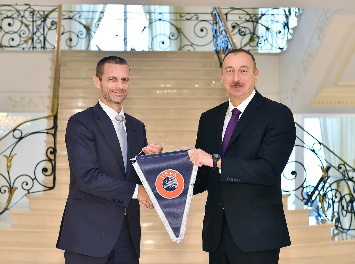 UEFA prezidenti: İlham Əliyevin prezidentliyinin yeni dönəmində Bakıda dünya miqyaslı iki futbol tədbiri keçiriləcək