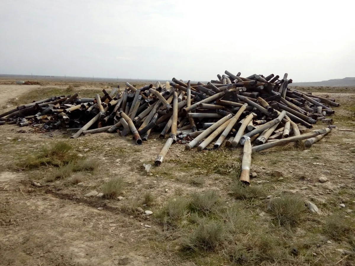 Xızıda 214 ədəd partlamamış hərbi sursat aşkarlanıb