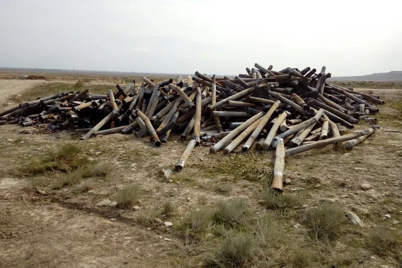 Xızıda 214 ədəd partlamamış hərbi sursat aşkarlanıb