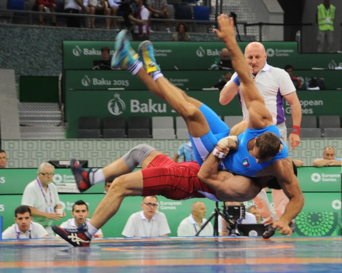 Azerbaijan`s medal tally up to 13 as Shariati takes wrestling silver