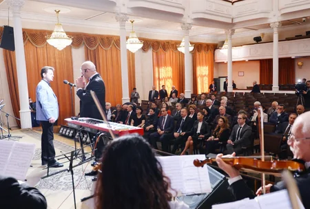President attended opening of a monument to world-famous singer Rashid Behbudov - UPDATED