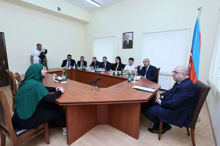 Şahin Bağırov Oğuzda vətəndaşları qəbul edib