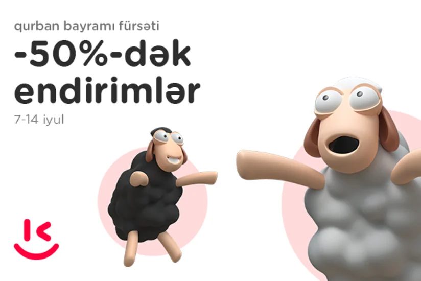 “Kontakt”ın Qurban bayramı kampaniyasından yararlanmağınız üçün - 3 ƏSAS SƏBƏB