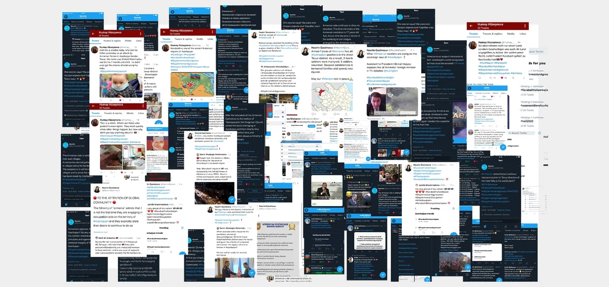 #KarabakhisAzerbaijan, #StopArmenianAgression hashtags become a world trend