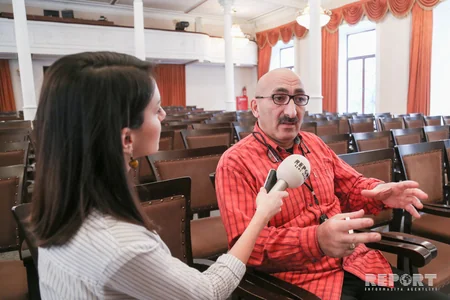 Rəşid Behbudov adına Mahnı Teatrından - REPORTAJ