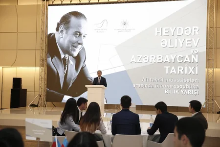 Bakıda “Heydər Əliyev və Azərbaycan tarixi” adlı III ümumrespublika bilik yarışı keçirilib